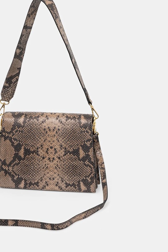 Accesorii Answear Lab poseta de piele TOVE1 bej