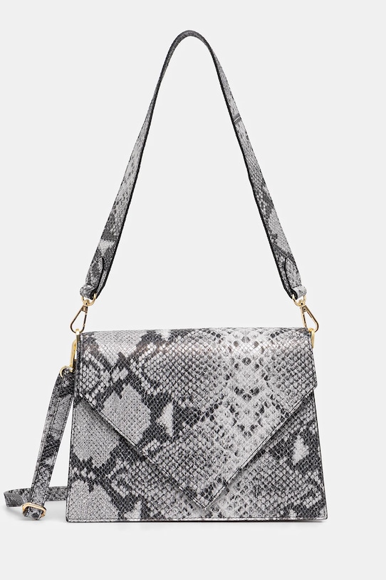 Answear Lab poseta de piele nu incape in A4 gri TOVE1