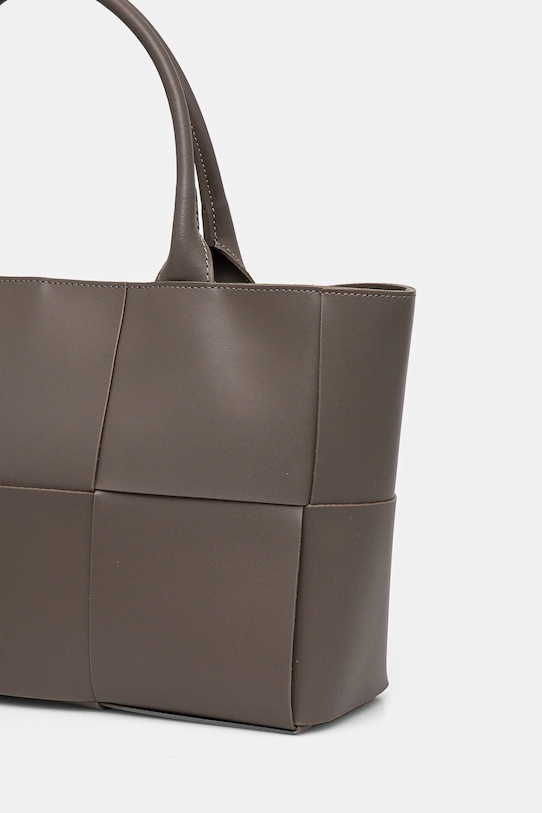 Akcesoria Answear.LAB torebka skórzana tove6 brązowy