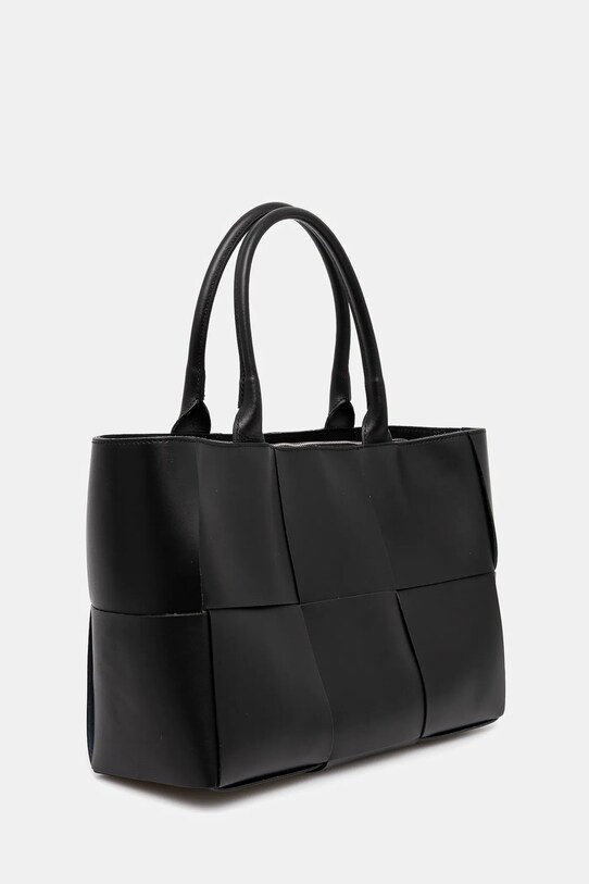 Answear Lab borsa a mano in pelle tove6 nero WW25