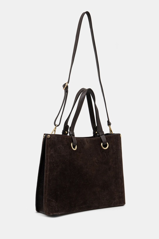 Τσάντα σουέτ Answear.LAB tove7 καφέ WW25