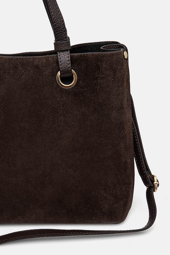 Αξεσουάρ Τσάντα σουέτ Answear.LAB tove7 καφέ
