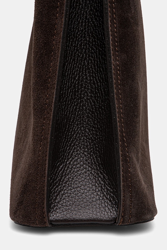 Τσάντα σουέτ Answear.LAB καφέ tove7