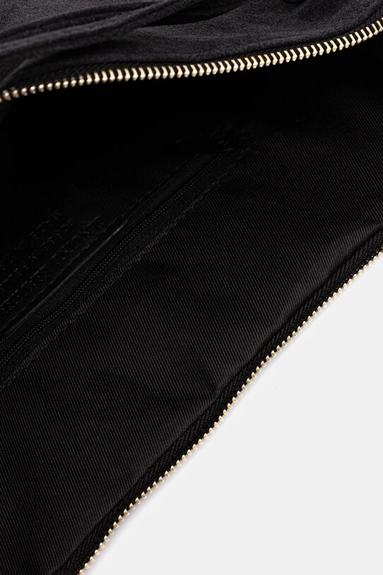 Answear Lab geanta de mana din piele intoarsa 0422.FLK negru