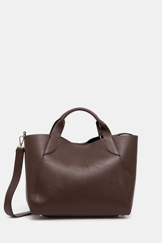 Answear Lab poseta de piele 0434.FLK maro WW25