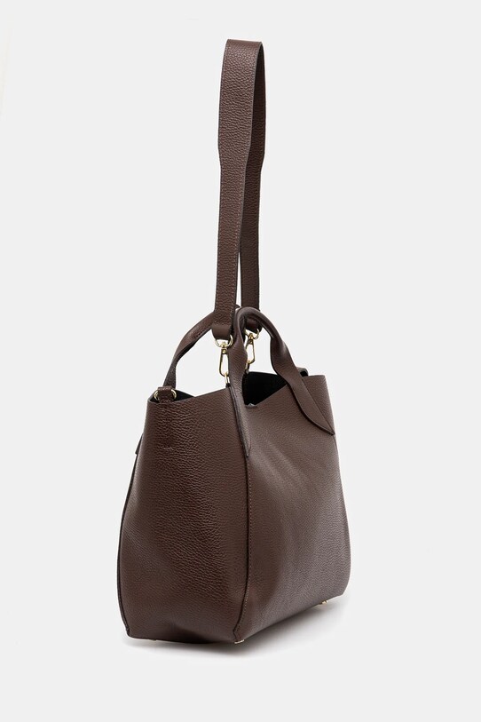 Accesorii Answear Lab poseta de piele 0434.FLK maro