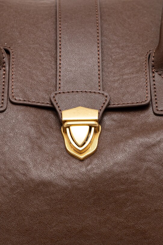 Answear.LAB torebka skórzana 1278.CMS brązowy