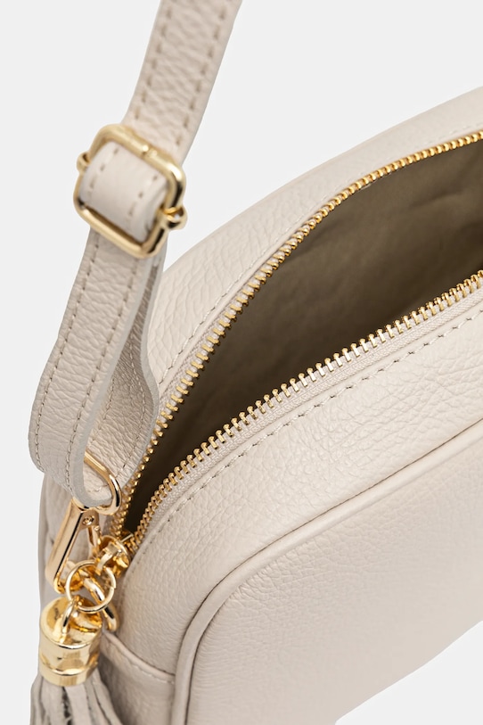 Шкіряна сумочка Answear.LAB бежевий 1159.HWK