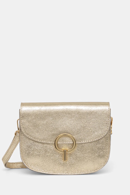 Answear Lab torebka skórzana skóra licowa złoty 910.HWK