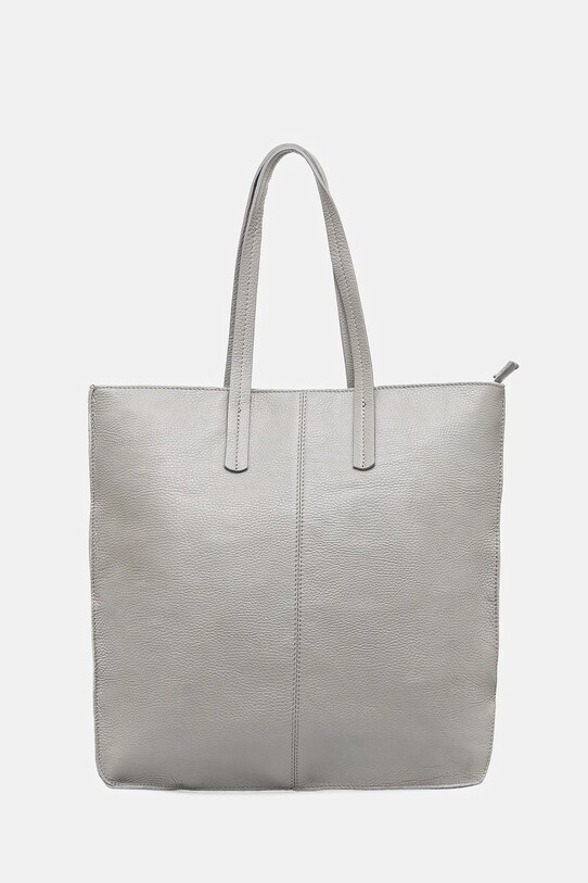 Шкіряна сумочка Answear.LAB лицьова шкіра сірий 662.1HWK