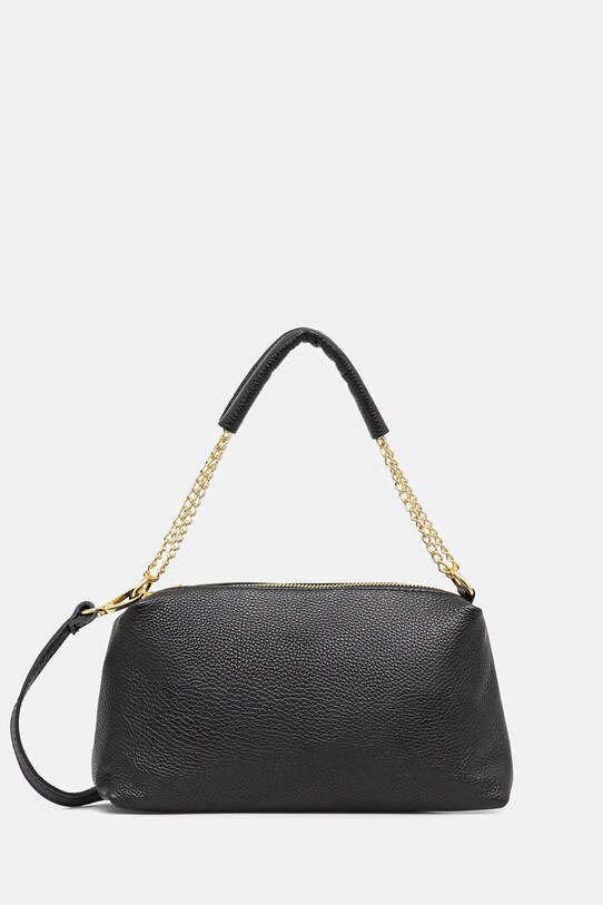 Answear Lab poseta de piele uni negru 929.hms