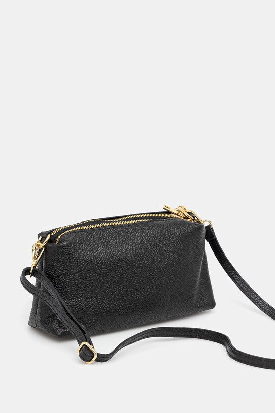 Accesorii Answear Lab poseta de piele 929.hms negru