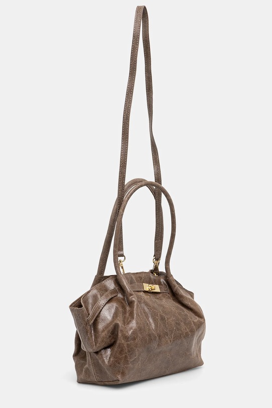 Кожена чанта Answear.LAB 0443.fos кафяв WW25