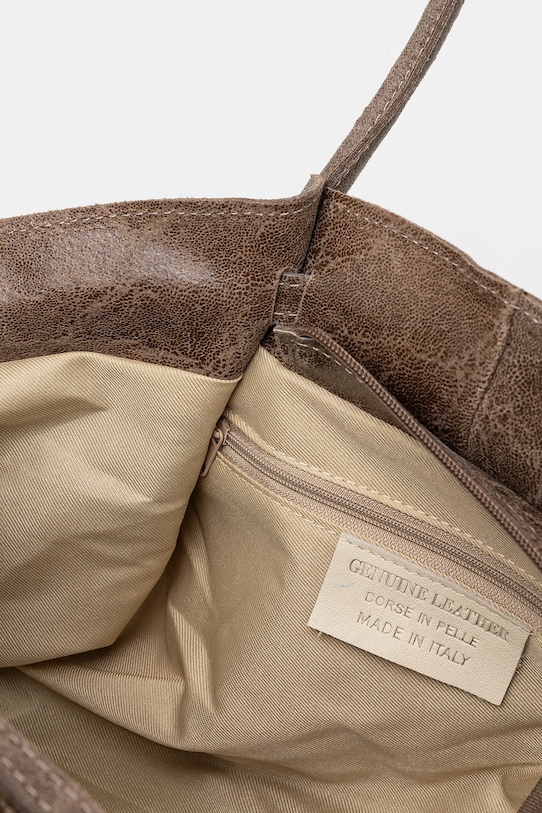 Кожена чанта Answear.LAB 0443.fos кафяв