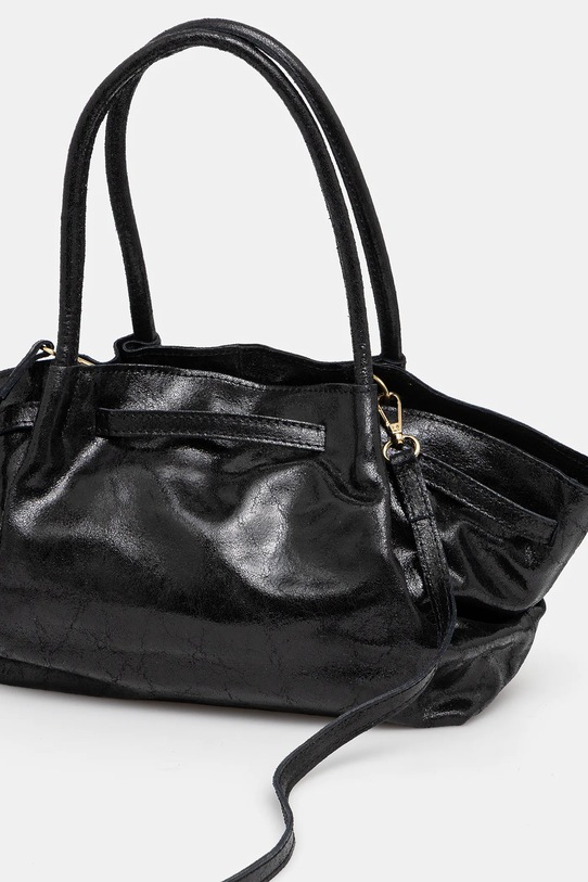 Doplnky Kožená kabelka Answear.LAB 0443.fos čierna