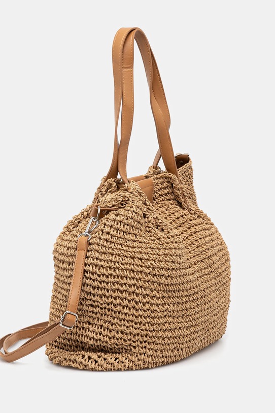 Torba za plažu Answear.LAB T708 smeđa WW25