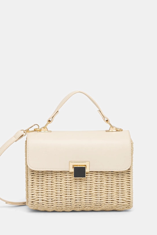 Answear.LAB torebka nie mieści A4 beżowy b8280.fos