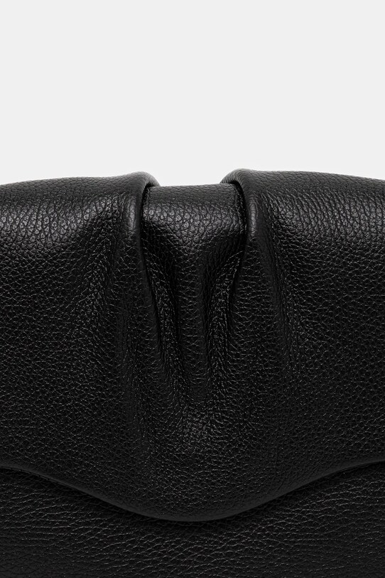 Answear Lab poseta de piele negru t1