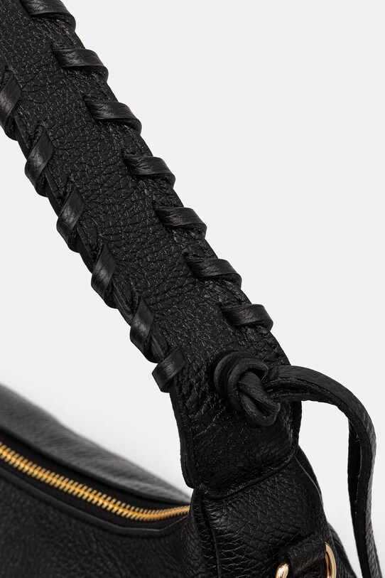 Answear Lab poseta de piele negru t3
