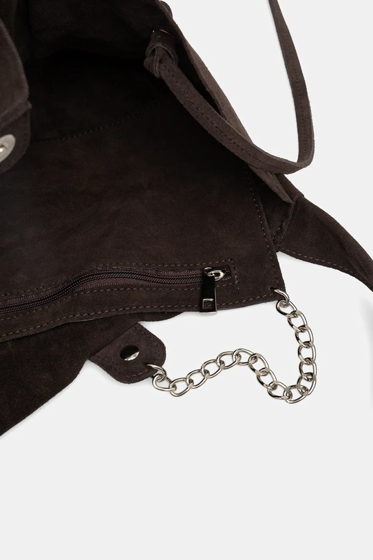 Замшева сумочка Answear Lab t4 коричневий