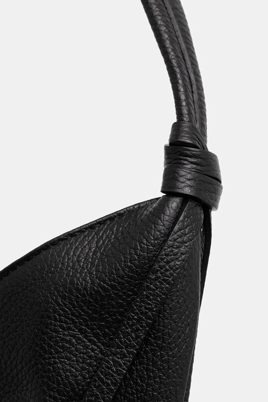 Answear Lab poseta de piele negru t5