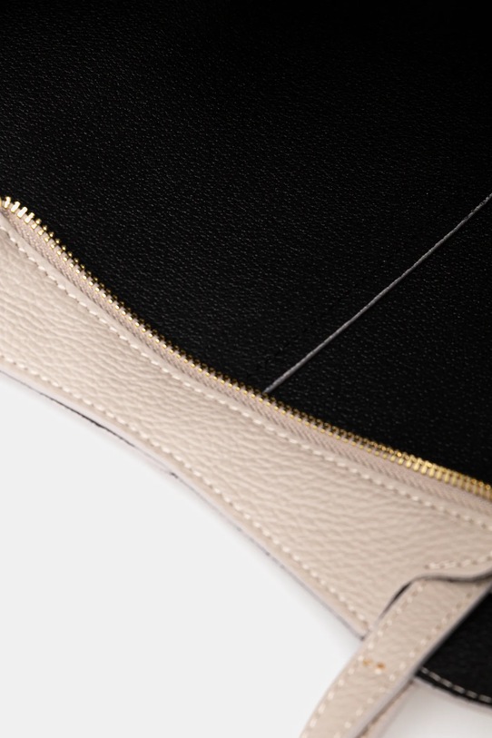 Кожаная сумочка Answear.LAB t7 бежевый