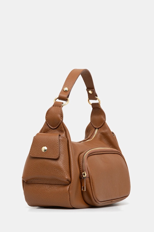Accesorii Answear Lab poseta de piele t8 maro