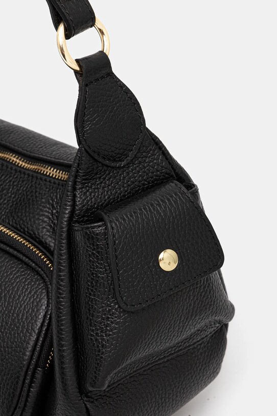 Answear Lab poseta de piele negru t8