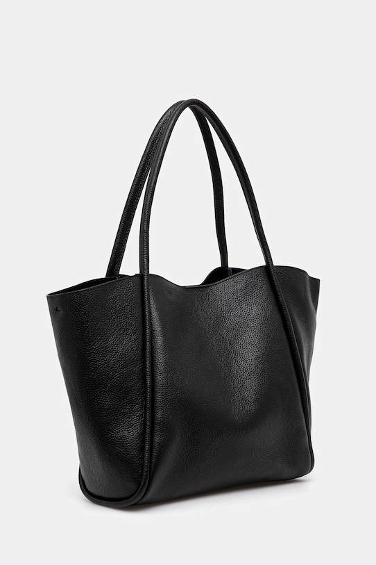 Answear Lab torebka skórzana t11 czarny WW25