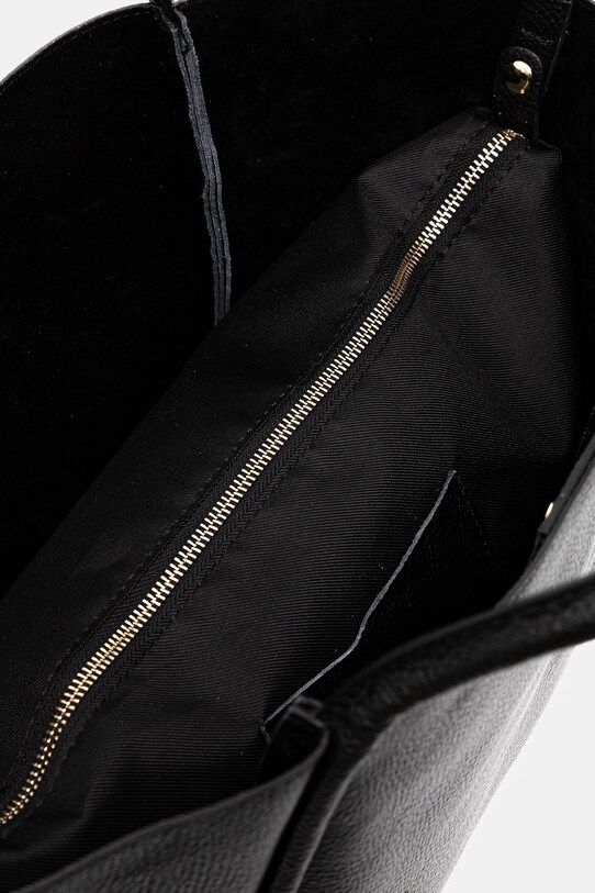 Answear Lab poseta de piele t11 negru
