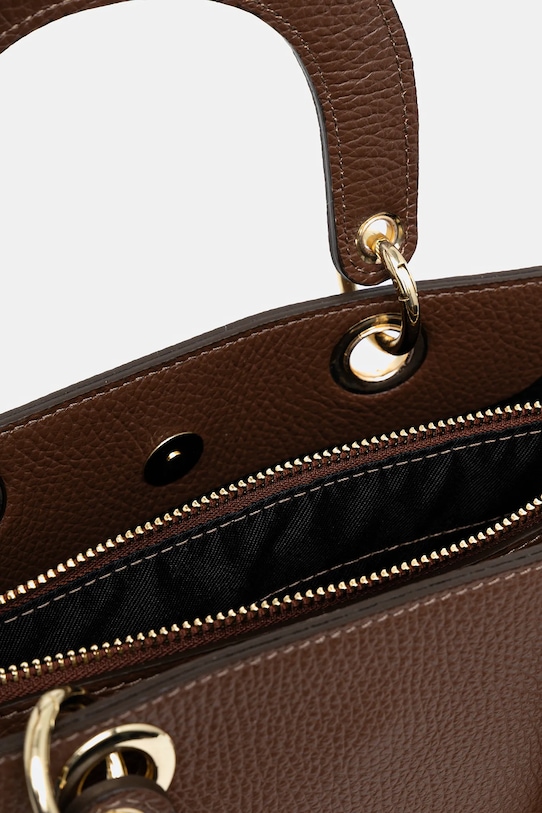 Answear Lab poseta de piele t12 maro