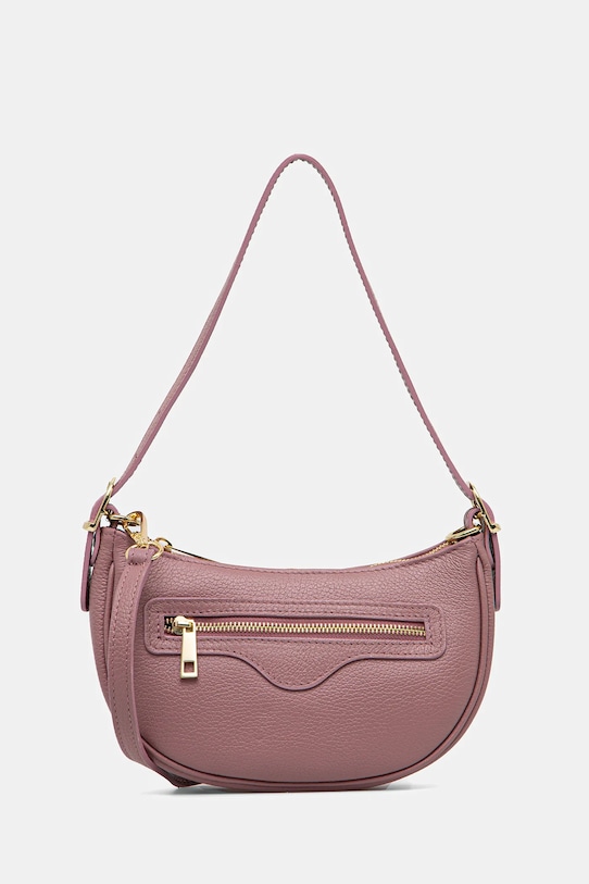 Δερμάτινη τσάντα Answear.LAB 1074.IKK ροζ WW25