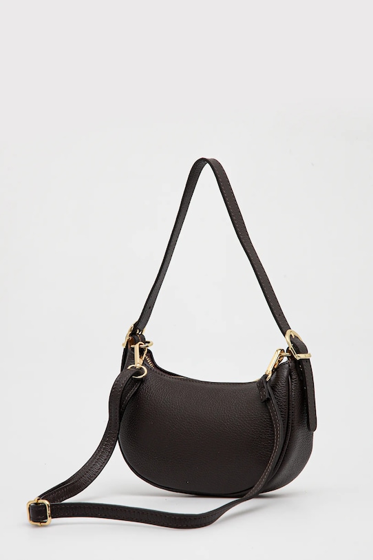 Doplňky Kožená kabelka Answear.LAB 1074.IKK hnědá