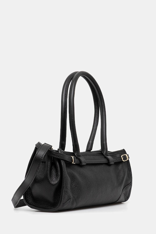 Kiegészítők Answear.LAB bőr táska n1 fekete