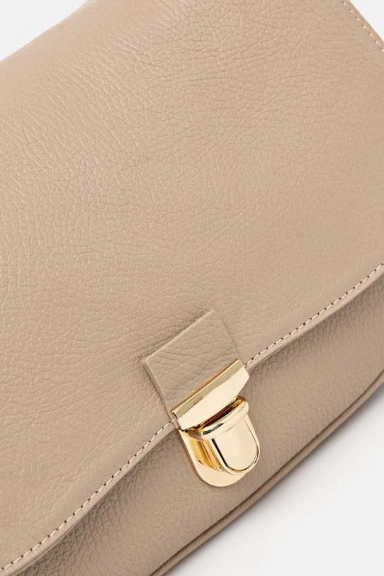 Шкіряна сумочка Answear.LAB бежевий n2