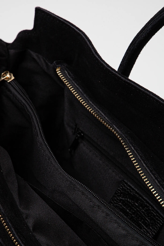 Semišová kabelka Answear.LAB t1.1203.pjk čierna