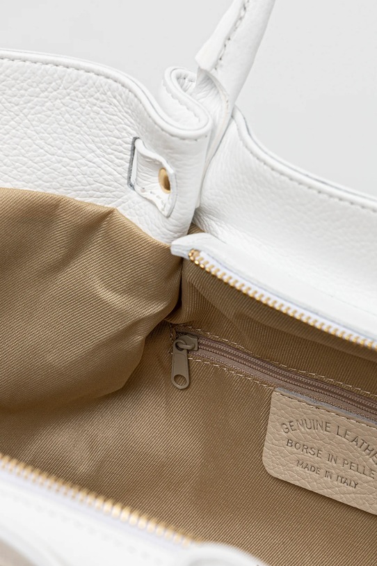 Answear.LAB bőr táska t3.1203.pjk fehér