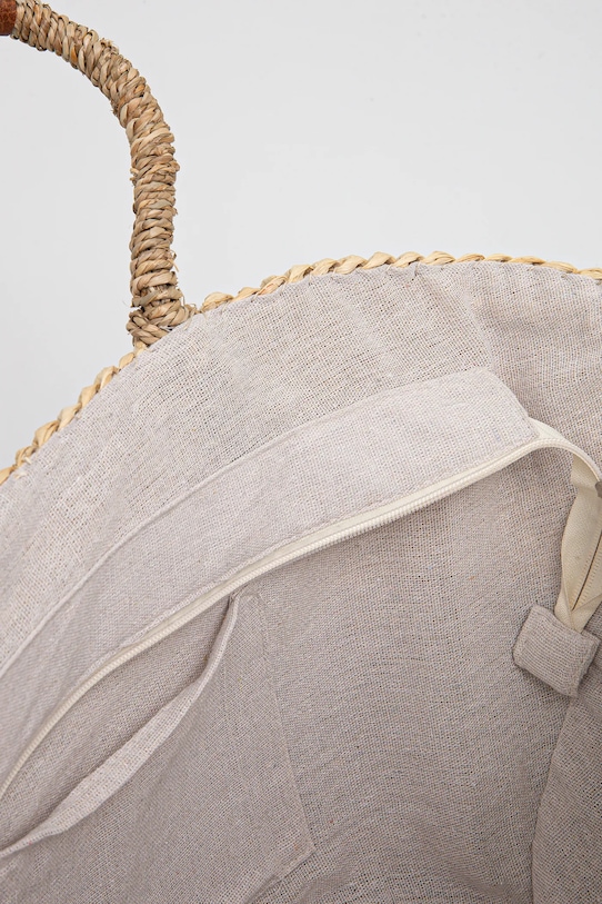 Plážový košík Answear.LAB B27230L.HWK béžová