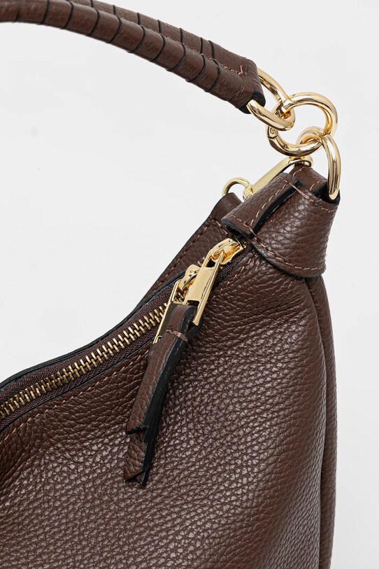 Кожена чанта Answear.LAB кафяв 0372.fos