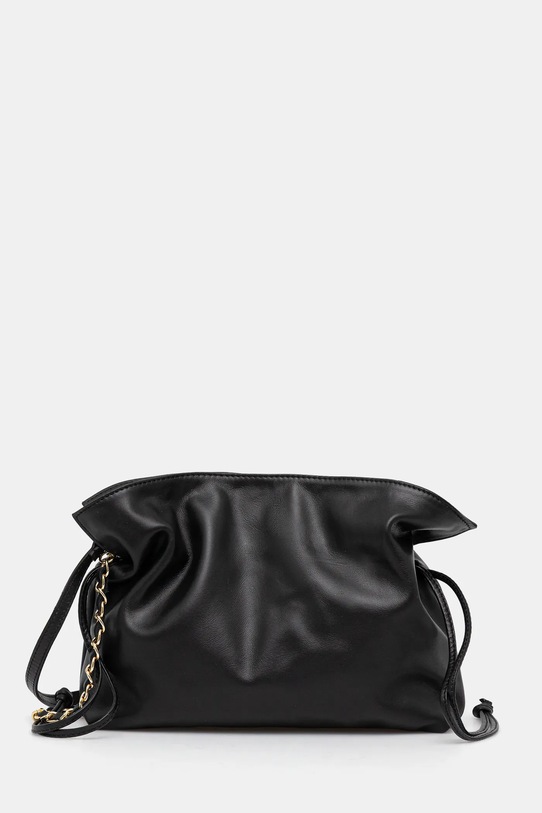 Kožená kabelka Answear.LAB přírodní kůže černá 0447.fos