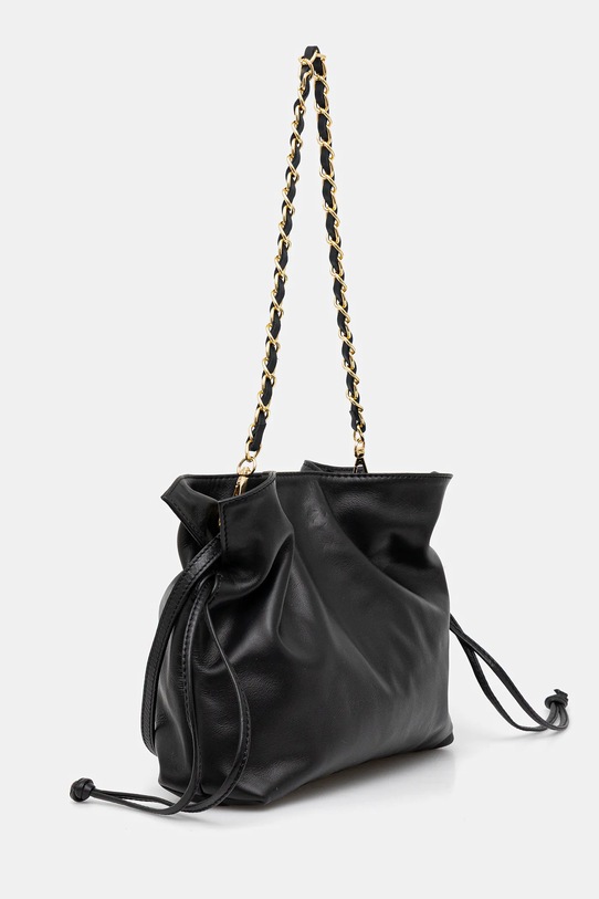 Kožená kabelka Answear.LAB 0447.fos černá WW25