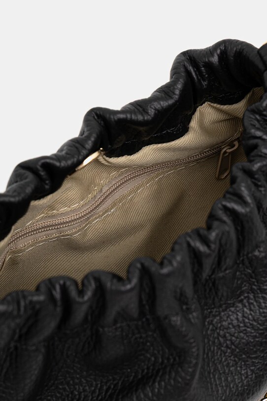 Answear.LAB torebka skórzana 0444.fos czarny