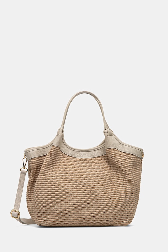 Answear.LAB kézitáska nappa bőr bézs t1.2003