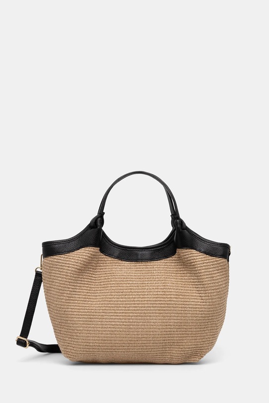 Torba Answear Lab bez uzorka crna t1.2003