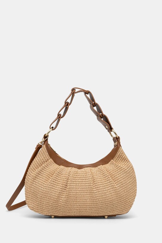 Answear.LAB borsetta pelle fiore marrone t2.2003