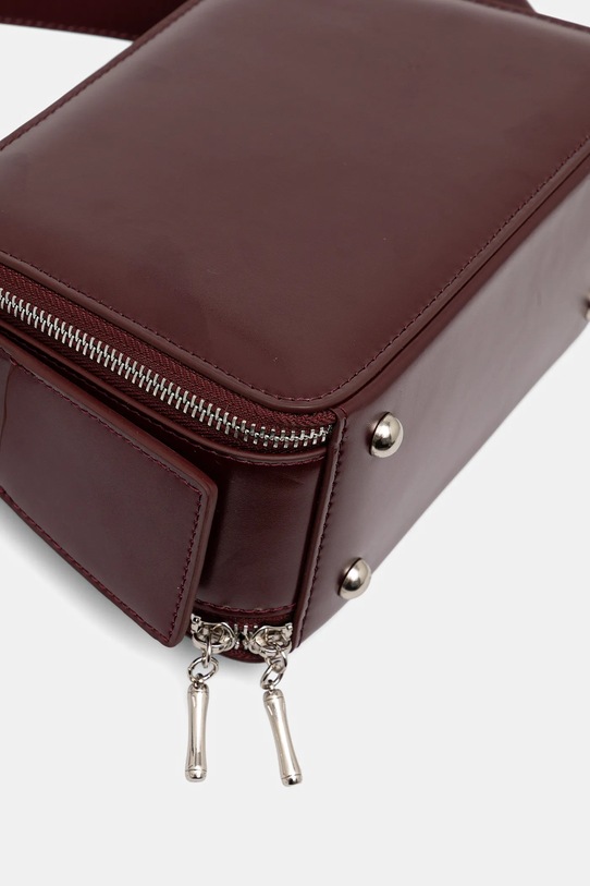 Δερμάτινη τσάντα Answear.LAB μπορντό 1349.cjk