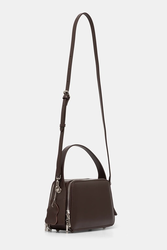 Answear.LAB torebka skórzana 1349.cjk brązowy WW25