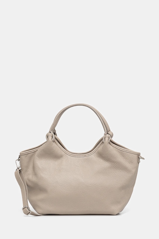 Шкіряна сумочка Answear.LAB лицьова шкіра бежевий MBP072SG1.ios