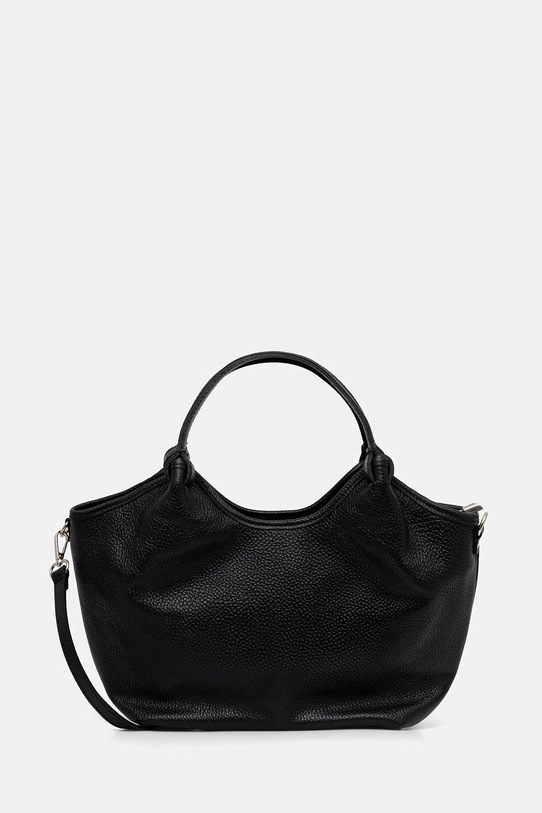 Answear Lab poseta de piele uni negru MBP072SG1.ios