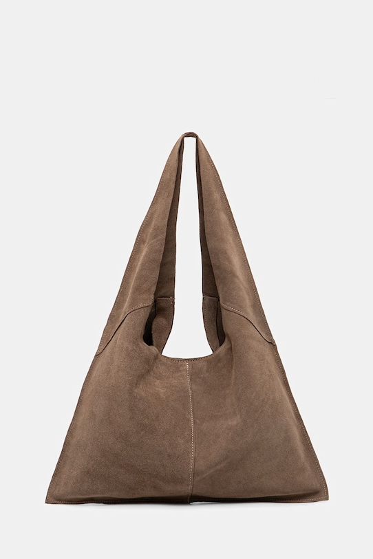 Semišová kabelka Answear.LAB semišová koža béžová MBP0070H03.ios